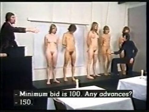 Old Vintage Slave Market